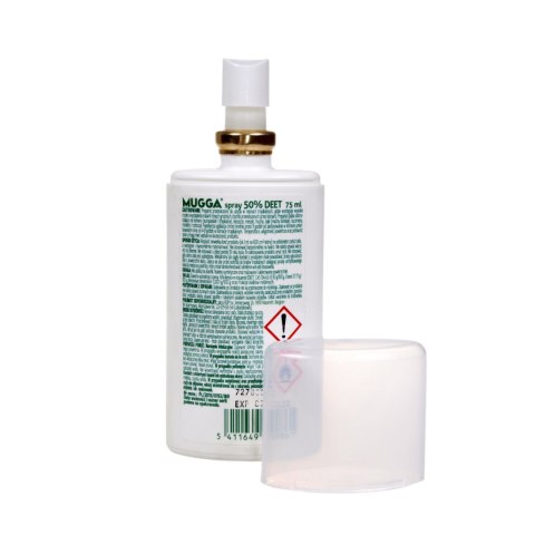 Preparat przeciw insektom Mugga Spray 50% 75ml