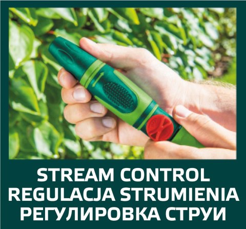 Zraszacz prosty, dwumateriałowy