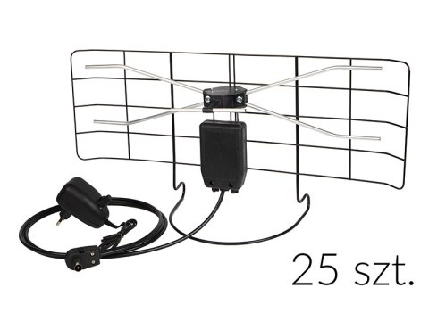 21-058# Antena tv pokojowa aktywna pl opakowanie