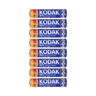 Baterie Kodak MAX Alkaline AAA LR03, 4+4 szt.