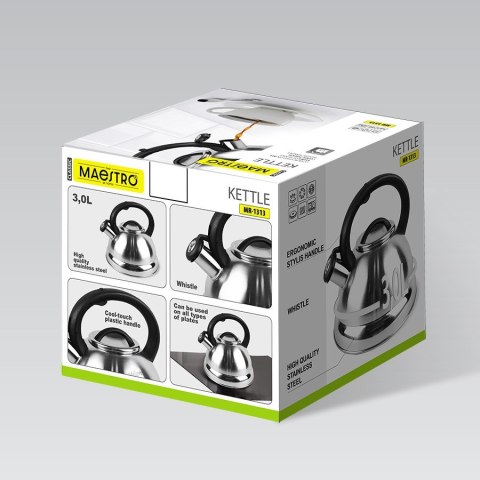 Czajnik nieelektryczny 3,0L MR-1313 MAESTRO