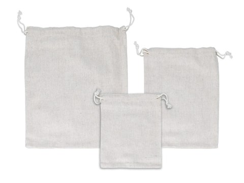 Kpl. 3 woreczków na zioła (CARMANI)