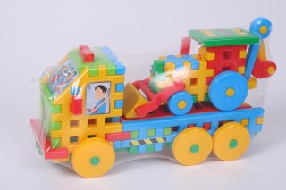 ND39_319610 -KLOCKI KONSTR WAFLE CIEZAROWKA Z KOPARKA