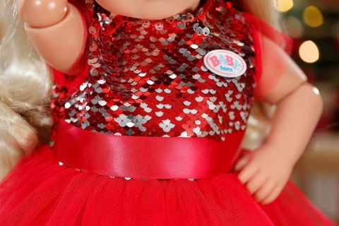 Strój świąteczny baby born 43 cm