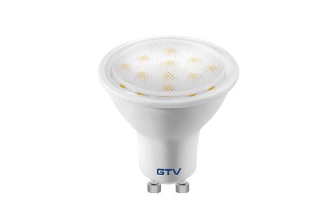 ŻARÓWKA LED SMD GU10 BIAŁY CIEPŁY 4W 230V KĄT ŚW.120* 300LM