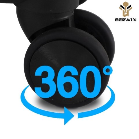 Zestaw 4 walizek podróżnych z beautycase - twarda skorupa, kółka 360°, TSA