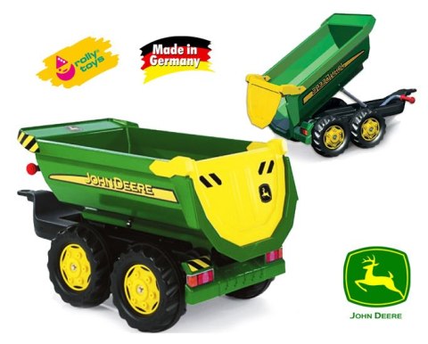 Rolly Toys Przyczepa Halfpipe Wywrotka ziel.