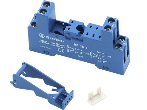 9239# Gniazdo przekaźnika 95.85.3 finder szyna