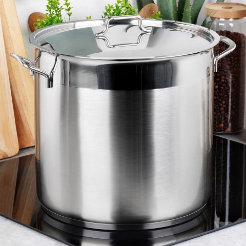 Garnek Stalowy 18,2 L ORION ANETT Mega 30 cm Indukcja Zmywarka