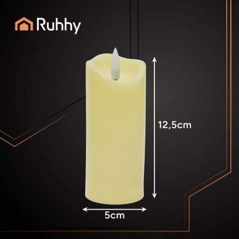 Świeczka/wkład LED 12,5x5cm 4szt. Ruhhy 26485