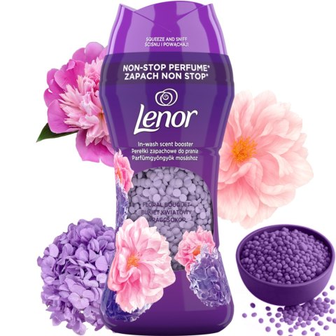 LENOR Perełki Zapachowe Do Prania 195g Bukiet Kwiatowy/Floral Bouquet
