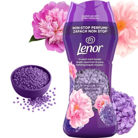 LENOR Perełki Zapachowe Do Prania 195g Bukiet Kwiatowy/Floral Bouquet