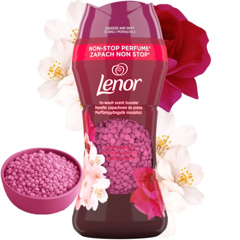 LENOR Perełki Zapachowe Do Prania 195g Rubinowy Jaśmin/Ruby Jasmine