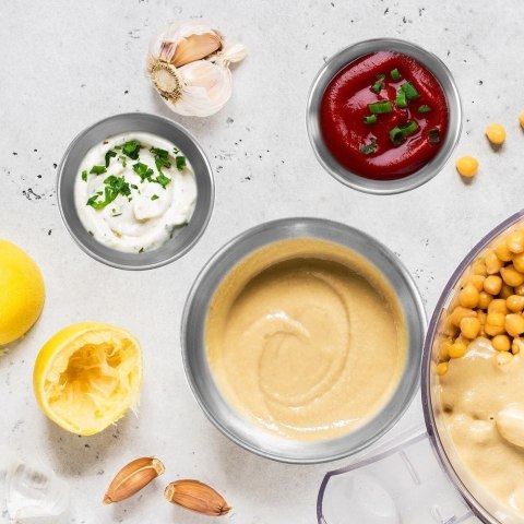 Miseczka na Sos 9,5 cm 240 ml Stal Nierdzewna Srebrna do Zmywarki ORION