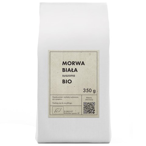 MORWA BIAŁA SUSZONA BIO 350 g - THE PLANET
