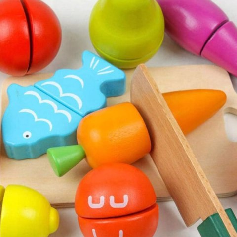 Drewniane owoce i warzywa do krojenia na rzepy YZL-A806