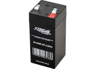 82-322# Akumulator żelowy 4v 4,5ah xtreme 101x48x49_4,8