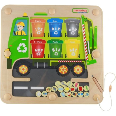 Sortowanie Śmieci Segregowanie Odpadów Edukacyjna Tabliczka Dla Dzieci Masterkidz