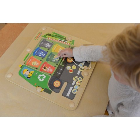 Sortowanie Śmieci Segregowanie Odpadów Edukacyjna Tabliczka Dla Dzieci Masterkidz