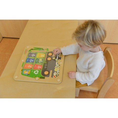 Sortowanie Śmieci Segregowanie Odpadów Edukacyjna Tabliczka Dla Dzieci Masterkidz