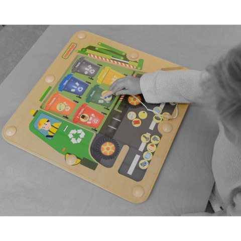 Sortowanie Śmieci Segregowanie Odpadów Edukacyjna Tabliczka Dla Dzieci Masterkidz