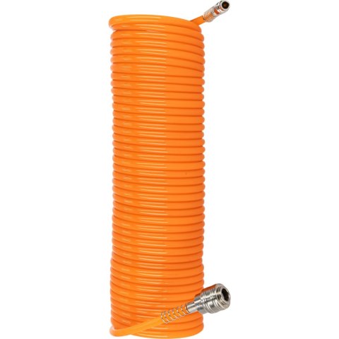 Wąż spiralny 10m, 6/8mm, 200psi, 6 bar
