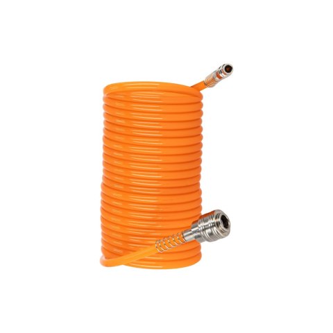 Wąż spiralny 5m, 6/8mm, 200 psi, 6 bar