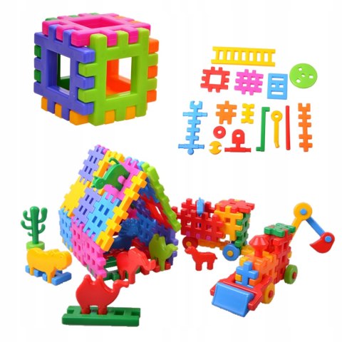 Klocki konstrukcyjne mix 190 25395