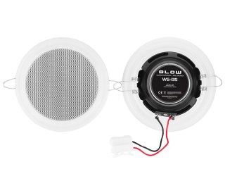 30-715# Głośnik sufitowy ws-135 100mm 15w/8ohm biały