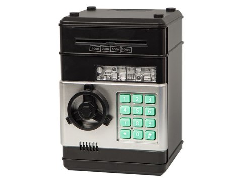 44-706# Sejf kasetka na zamek elektroniczny sb-06 czarny