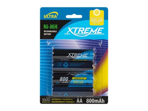 82-606# Akumulator r6 ni-mh aa 800mah xtreme do lamp solarnych
