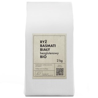 RYŻ BASMATI BIAŁY BEZGLUTENOWY BIO 2 kg - THE PLANET
