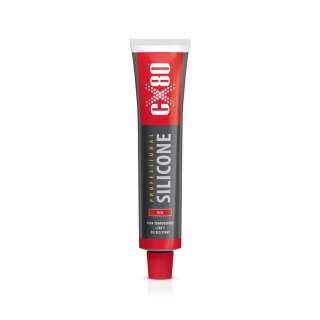 SILIKON PROFESSIONAL CZERWONY 80ML + APLIKATOR