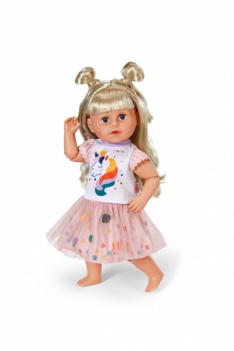 Sukienka jednorożca z tutu baby born 43 cm