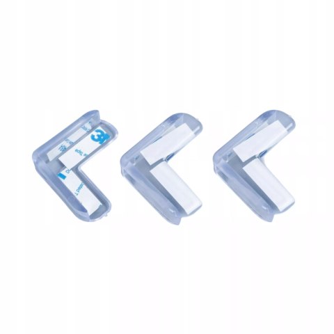 Przezroczyste zabezpieczenia narożników mebli 10 szt. ochrona dzieci