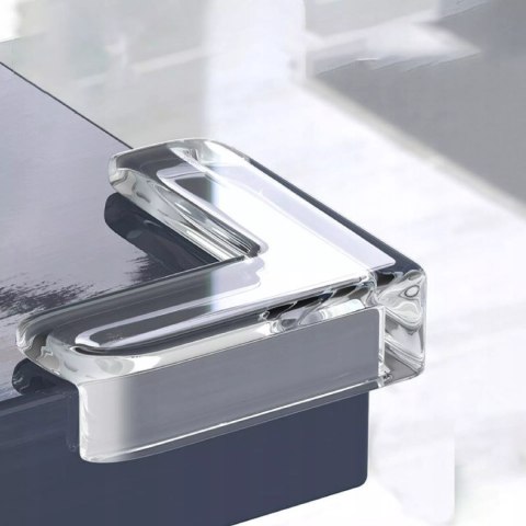 Przezroczyste zabezpieczenia narożników mebli 10 szt. ochrona dzieci