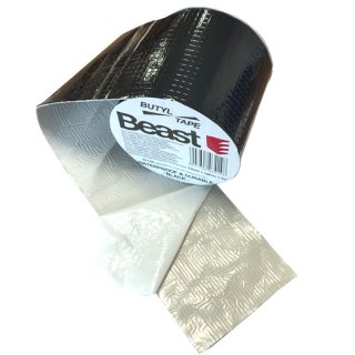 Taśma butylowa CZARNA uszczelniająca wodoodporna 0,8x100mm 5M BUTYL UV BLACK WATERPROOF