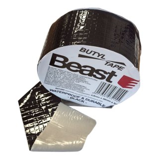Taśma butylowa CZARNA uszczelniająca wodoodporna 0,8x50mm 5M BUTYL UV BLACK WATERPROOF