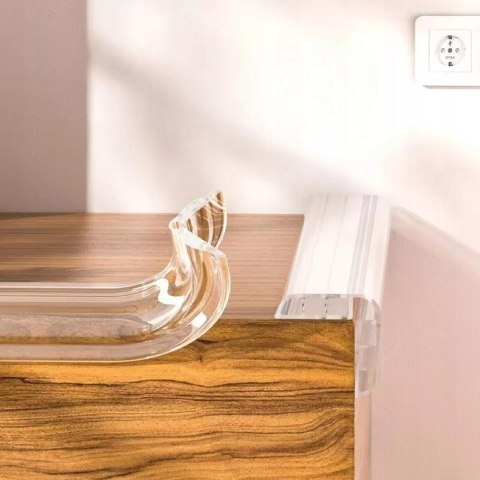 Taśma ochronna na krawędzie mebli - przezroczyste zabezpieczenie 3 m