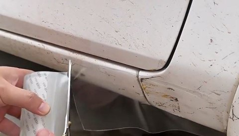 Taśma wodoodporna klejąca mocna do basen namiot 0,5x100MM 1,5M BEZBARWNA EXTRA STRONG