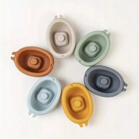 Zabawki do kąpieli na palce - zwierzątka silikonowe dla dzieci