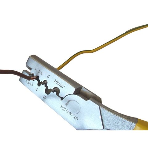 Zaciskarka do tulejek kablowych + 250 szt. tulejek bez izolacji + termokurczki ZESTAW