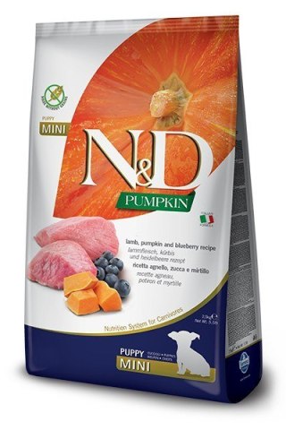 FARMINA N&D PUMPKIN LAMB&BLUEBERRY PUPPY MINI 2,5kg