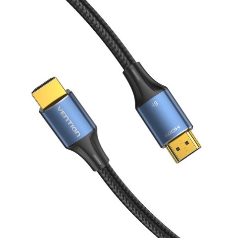 Kabel HDMI Vention 8K Ultra HD 48Gbps w oplocie 3m