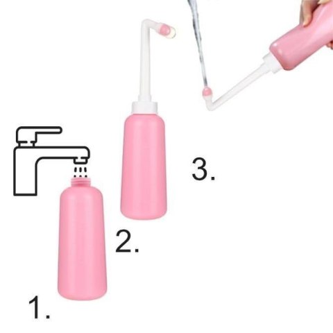 1639 BUTELKA POPORODOWA DO PODMYWANIA 500ML BL163