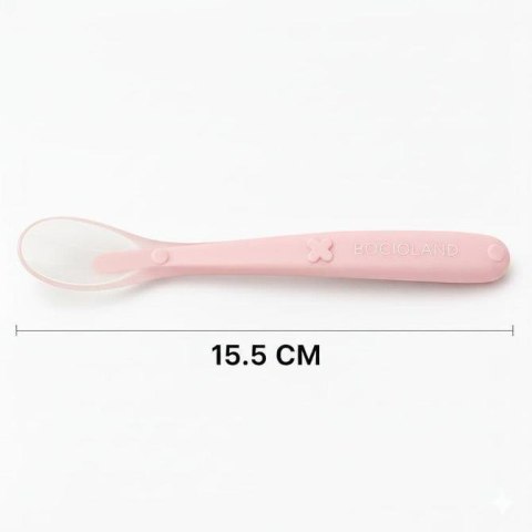2315 ŁYŻECZKA SILIKONOWA RÓŻOWA BL231