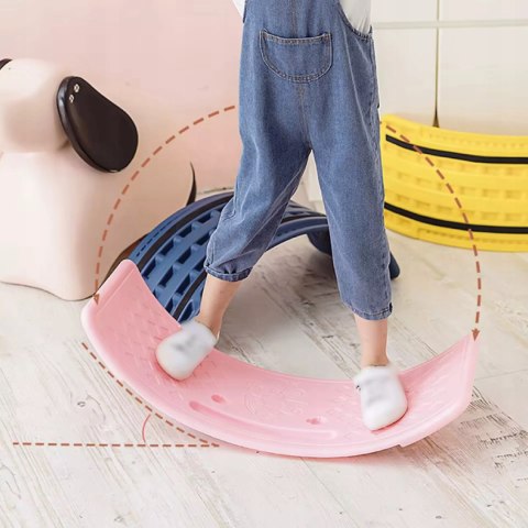 Deska do balansowania dla dzieci bujak równoważnia antypoślizgowa