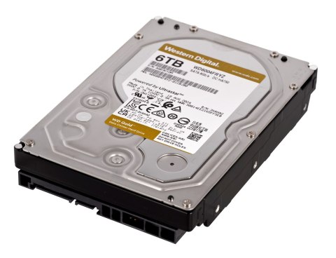 Dysk serwerowy HDD WD Gold DC HA750 WD6004FRYZ (6 TB; 3.5"; SATA)