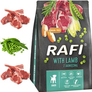 Sucha Karma Dla Psa RAFI JUNIOR z Jagnięciną 3 kg - 1 szt.