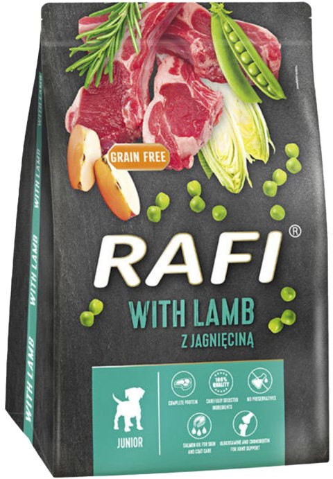 Sucha Karma Dla Psa RAFI JUNIOR z Jagnięciną 3 kg - 1 szt.